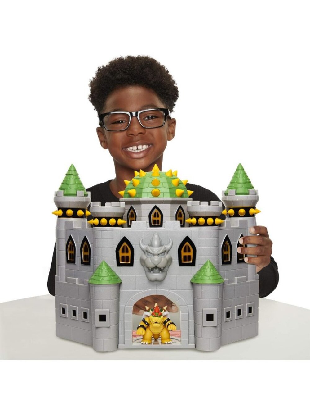 Deluxe Bowser's Castle Playset with Exclusive 2.5" Articulated Action Figure